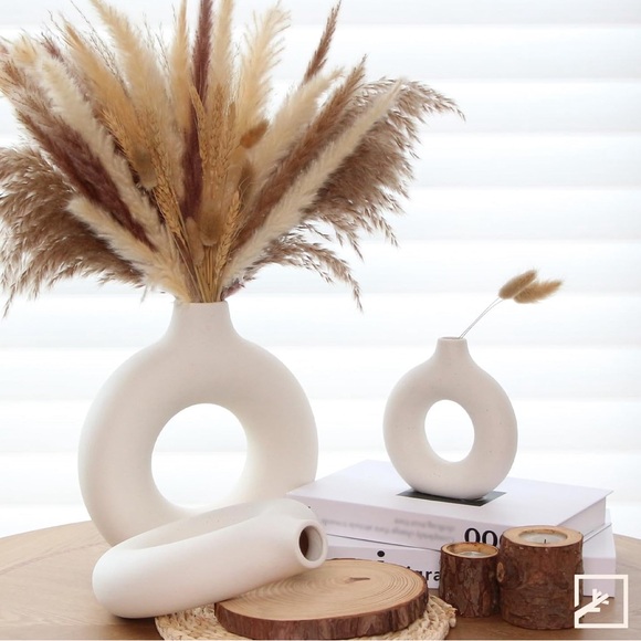 3Pcs Creative Geometric Vase Living Room Decor Home Decoration - Picture 5 of 6
